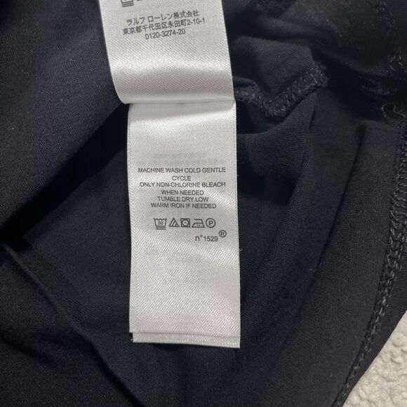 Lauren Ralph Lauren Blouse Womens Small Eyelet Keyhole Ruffle Minimalist Career - Picture 9 of 14